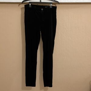 Black Velvet Women's Pants